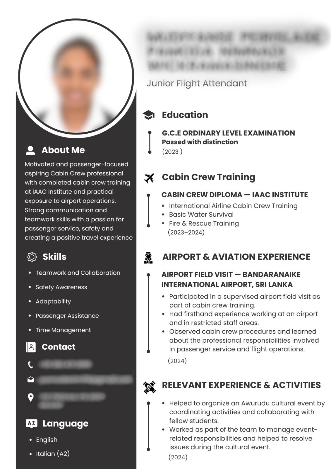 CV 3 original page 1